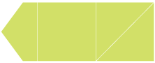 Citrus Green Pocket Invitation Style B6 (6 1/8 x 6 1/8) - 10/Pk