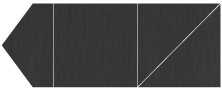 Eames Graphite (Textured) Pocket Invitation Style B6 (6 1/8 x 6 1/8) - 10/Pk