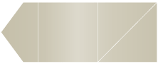 Gold Leaf Pocket Invitation Style B6 (6 1/8 x 6 1/8) - 10/Pk