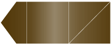 Bronze Pocket Invitation Style B6 (6 1/8 x 6 1/8) - 10/Pk