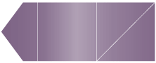 Metallic Purple Pocket Invitation Style B6 (6 1/8 x 6 1/8) - 10/Pk
