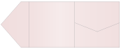 Blush Pocket Invitation Style B9 (6 1/4 x 6 1/4)10/Pk