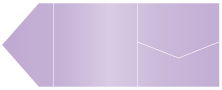 Violet Pocket Invitation Style B9 (6 1/4 x 6 1/4) - 10/Pk
