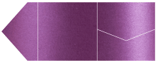Purple Silk Pocket Invitation Style B9 (6 1/4 x 6 1/4)