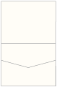 Crest Natural White Pocket Invitation Style C1 (4 1/4 x 5 1/2) 10/Pk