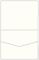 Textured Cream Pocket Invitation Style C1 (4 1/2 x 5 1/2)