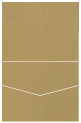 Natural Kraft Pocket Invitation Style C1 (4 1/4 x 5 1/2) 10/Pk