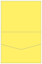 Factory Yellow Pocket Invitation Style C1 (4 1/2 x 5 1/2)10/Pk
