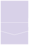 Purple Lace Pocket Invitation Style C1 (4 1/2 x 5 1/2)10/Pk
