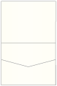 White Gold Pocket Invitation Style C1 (4 1/4 x 5 1/2) 10/Pk
