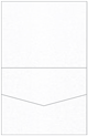 Metallic Snow Pocket Invitation Style C1 (4 1/4 x 5 1/2) 10/Pk