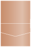 Copper Pocket Invitation Style C1 (4 1/2 x 5 1/2)10/Pk