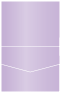 Violet Pocket Invitation Style C1 (4 1/2 x 5 1/2)10/Pk