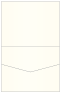 Natural White Pearl Pocket Invitation Style C1 (4 1/2 x 5 1/2)10/Pk