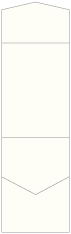 Eggshell White Pocket Invitation Style C2 (4 1/2 x 6 1/4) - 10/pk