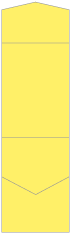Factory Yellow Pocket Invitation Style C2 (4 1/2 x 6 1/4)