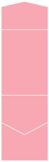 Coral Pocket Invitation Style C2 (4 1/2 x 6 1/4)