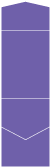 Amethyst Pocket Invitation Style C2 (4 1/2 x 6 1/4)10/Pk