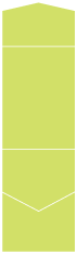 Citrus Green Pocket Invitation Style C2 (4 1/2 x 6 1/4)