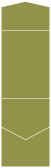 Olive Pocket Invitation Style C2 (4 1/2 x 6 1/4)10/Pk