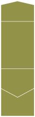 Olive Pocket Invitation Style C2 (4 1/2 x 6 1/4)