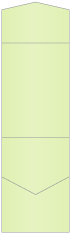 Sour Apple Pocket Invitation Style C2 (4 1/2 x 6 1/4) 10/Pk