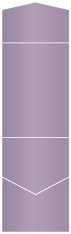 Metallic Purple Pocket Invitation Style C2 (4 1/2 x 6 1/4) 10/Pk