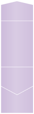 Violet Pocket Invitation Style C2 (4 1/2 x 6 1/4)