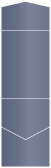 Blue Satin Pocket Invitation Style C2 (4 1/2 x 6 1/4)10/Pk