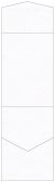 Linen Solar White Pocket Invitation Style C2 (4 1/2 x 6 1/4)10/Pk