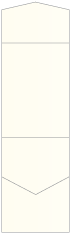 Natural White Pearl Pocket Invitation Style C2 (4 1/2 x 6 1/4)