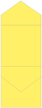 Factory Yellow Pocket Invitation Style C3 (5 3/4 x 5 3/4)10/Pk