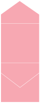 Coral Pocket Invitation Style C3 (5 3/4 x 5 3/4)