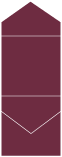 Wine Pocket Invitation Style C3 (5 3/4 x 5 3/4)10/Pk