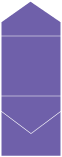 Amethyst Pocket Invitation Style C3 (5 3/4 x 5 3/4)10/Pk