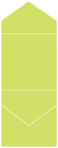 Citrus Green Pocket Invitation Style C3 (5 3/4 x 5 3/4)