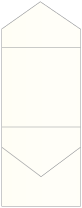 White Gold Pocket Invitation Style C3 (5 3/4 x 5 3/4)