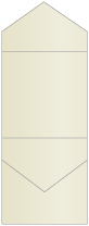 Champagne Pocket Invitation Style C3 (5 3/4 x 5 3/4) 10/Pk