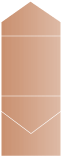 Copper Pocket Invitation Style C3 (5 3/4 x 5 3/4)10/Pk