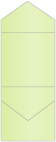 Sour Apple Pocket Invitation Style C3 (5 3/4 x 5 3/4) 10/Pk