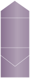 Purple Pocket Invitation Style C3 (5 3/4 x 5 3/4)10/Pk