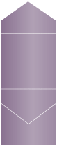 Metallic Purple Pocket Invitation Style C3 (5 3/4 x 5 3/4) 10/Pk