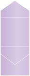 Violet Pocket Invitation Style C3 (5 3/4 x 5 3/4)10/Pk