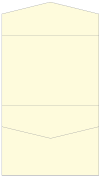 Crest Baronial Ivory Pocket Invitation Style C4 (5 1/4 x 7 1/4)