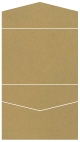 Natural Kraft Pocket Invitation Style C4 (5 1/4 x 7 1/4)10/Pk