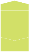 Citrus Green Pocket Invitation Style C4 (5 1/4 x 7 1/4)