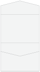 Soho Grey Pocket Invitation Style C4 (5 1/4 x 7 1/4)10/Pk