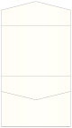 Pearlized Latte Pocket Invitation Style C4 (5 1/4 x 7 1/4)10/Pk