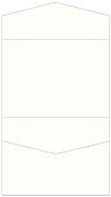 Pearlized Latte Pocket Invitation Style C4 (5 1/4 x 7 1/4)