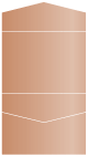 Copper Pocket Invitation Style C4 (5 1/4 x 7 1/4)10/Pk